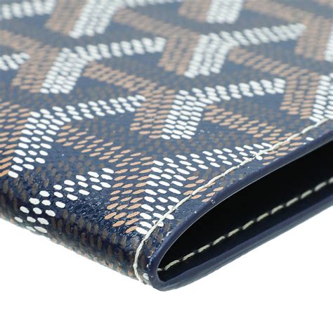 goyard victoire wallet navy blue|Goyard insert wallet.